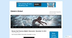 Desktop Screenshot of odettesordeal.com