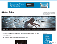 Tablet Screenshot of odettesordeal.com